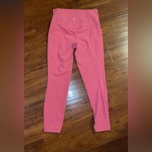 Athleta pink leggings